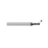 2 Flute Miniature Ball Nose Carbide X-Power Pro End Mills GM960 Series Plain Shank